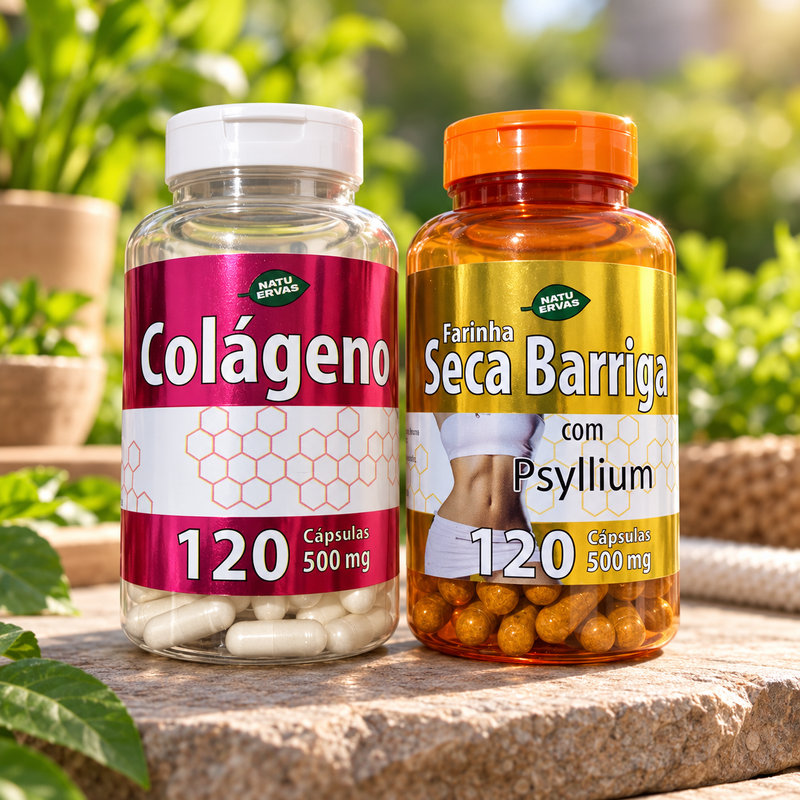 Kit Emagrecimento Colágeno + Seca Barriga
